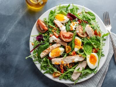 fresh-salad-with-turkey-eggs-vegetables